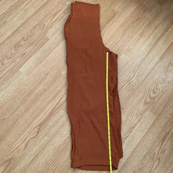 Nanette Lepore Orange Coordinate Top Wide Leg Crop Pant Set Size M NWT - Picture 16 of 16